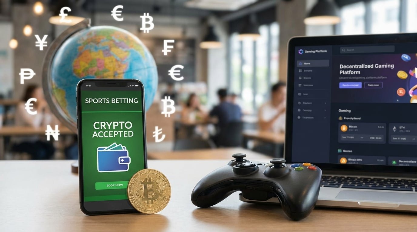 Crypto Betting and Gaming Adoption Accelerates Globally
