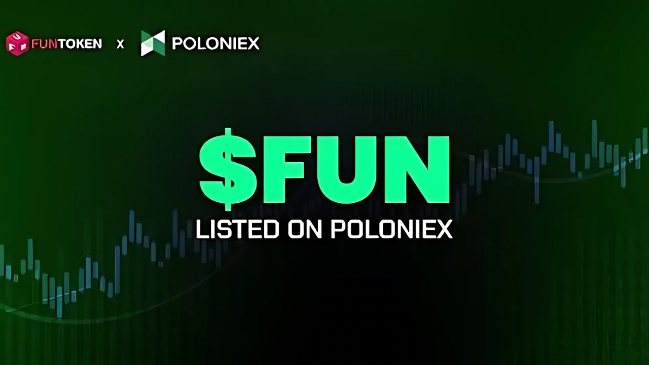 FUNToken Now Listed on Poloniex, Strengthening Global Reach and Utility