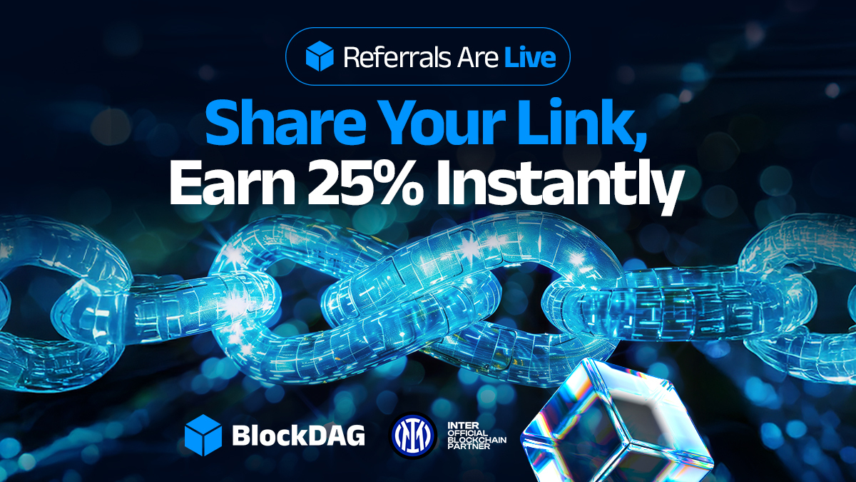 Dogecoin Bullish Momentum Builds, Solana Stalls & BlockDAG Holders Earn 25% Extra Coins By Just Sharing a Referral Link!