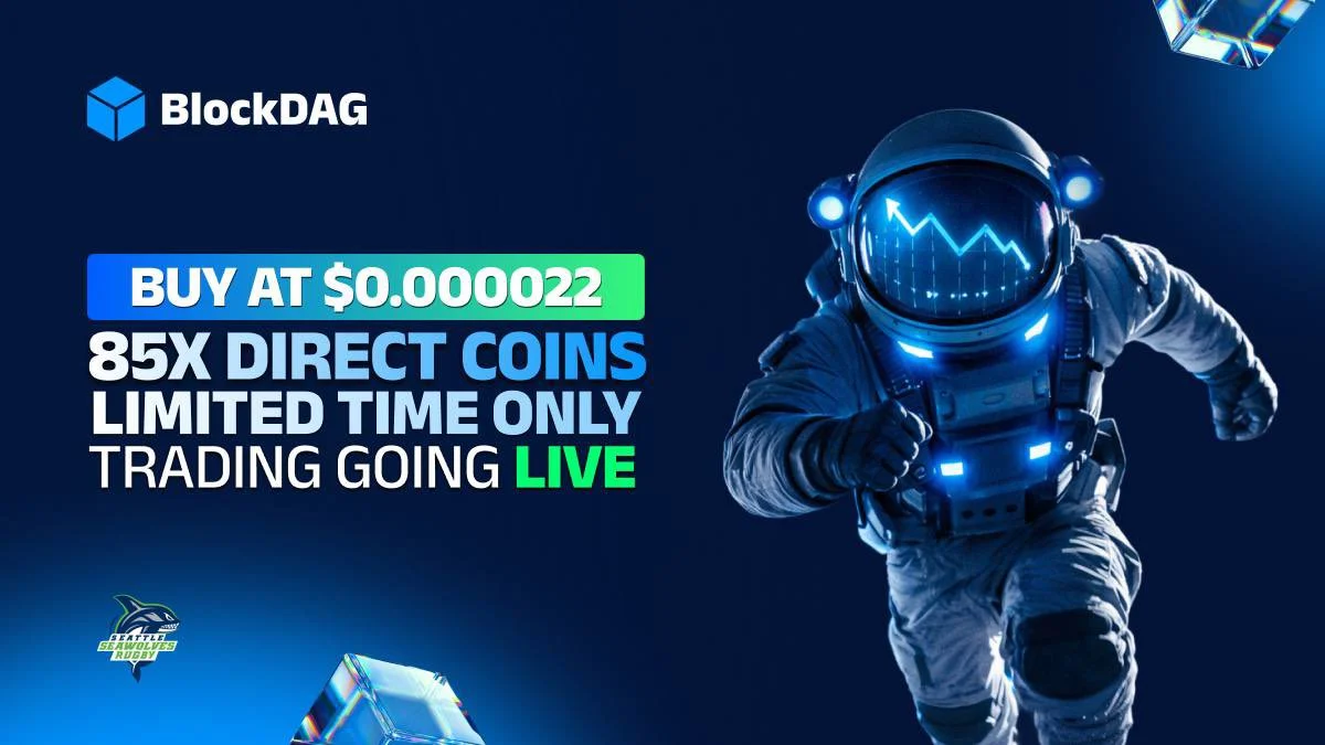 85x Gains Loom for BlockDAG as $0.000022 Entry Shakes the Market While ETH & DOGE Show Slow Recovery
