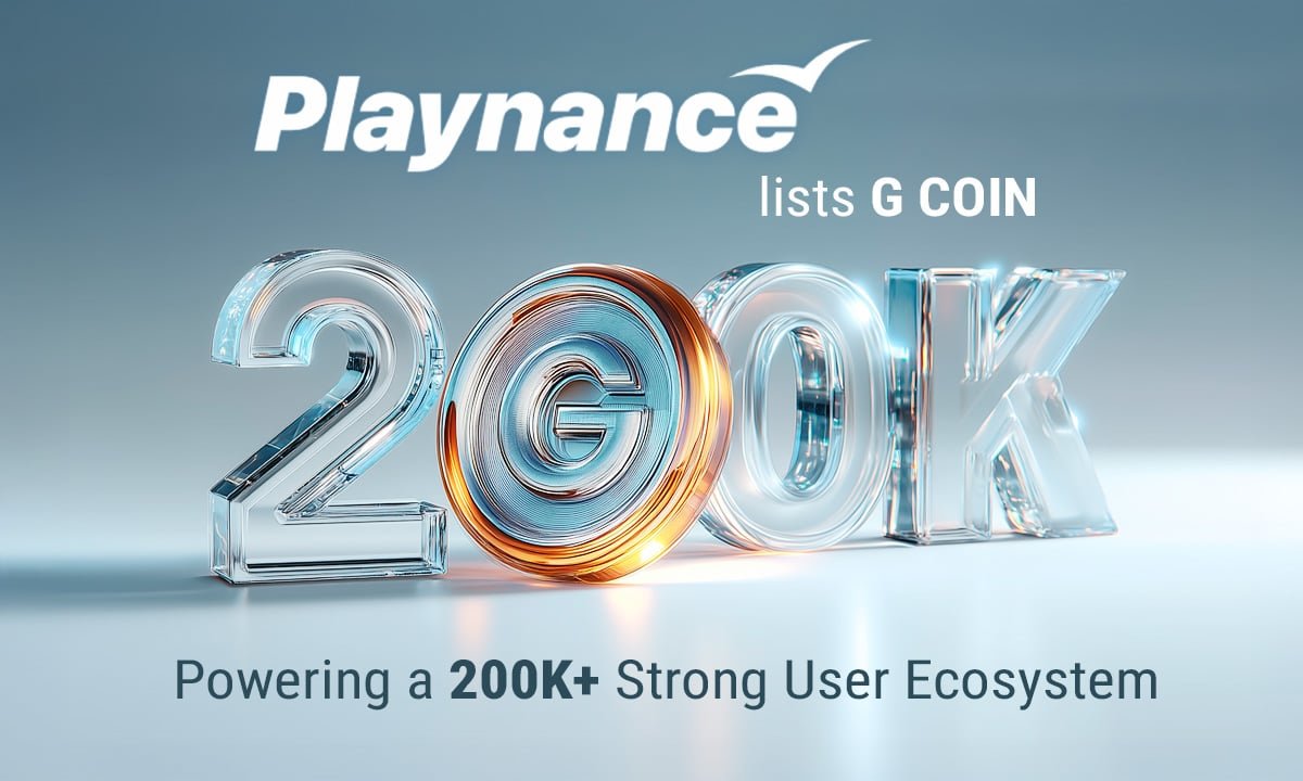 Playnance to Launch G Coin on March 18 as Utility Token Already Held by Over 200,000 Users