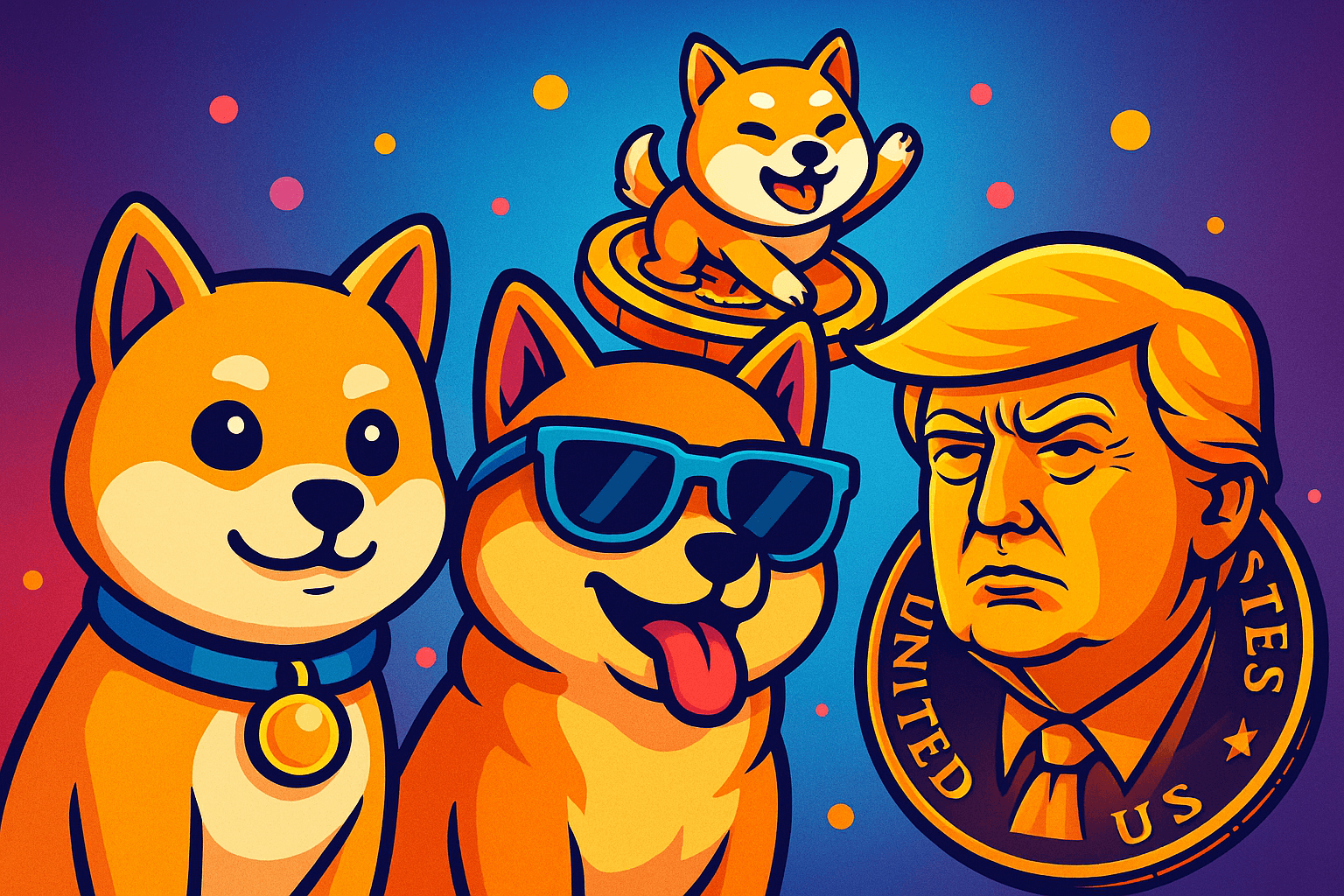 Dogecoin and SHIB Price Prediction Face Challenge From New Solana Memecoin Trump Saves Gaza (TRUMPGAZ)