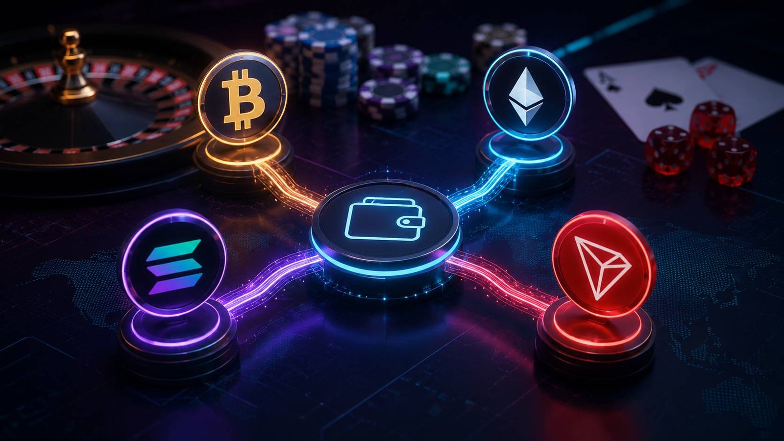 Multi-Chain Crypto Casinos: Playing One Balance Across BTC, ETH, SOL, and TRX