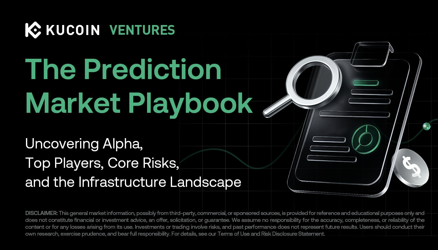 KuCoin Ventures: Prediction Market Growth Signals Infrastructure Opportunity Beyond Platform Hype