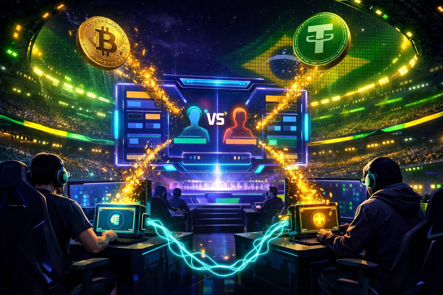 Esports Betting with Cryptocurrency: Where Gamers in Brazil Place BTC and USDT Bets