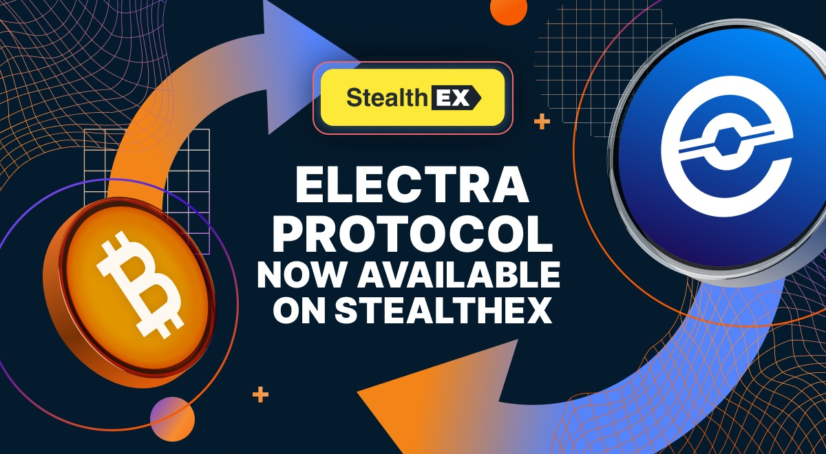 StealthEX Welcomes Electra Protocol (XEP) – Instantly Swap XEP with 2,000+ Cryptocurrencies