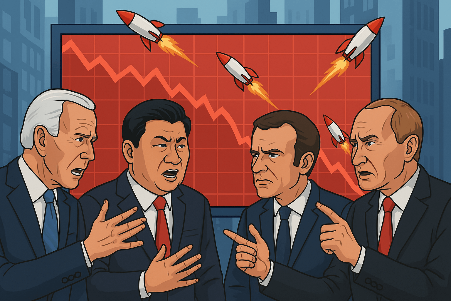 Crypto Chaos Deepens as Global Politics Roil Markets, but These Few Cryptos Are Still in the Green