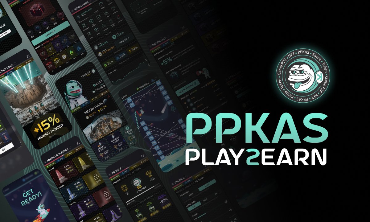 PPKAS Announces First Gaming Platform on Kaspa Network: Fun, Mining & Learning Combined