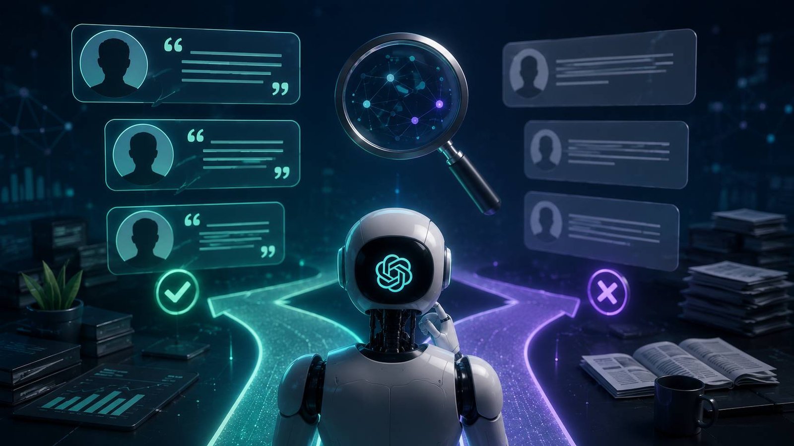Why ChatGPT Quotes Some Crypto Founders and Paraphrases the Rest