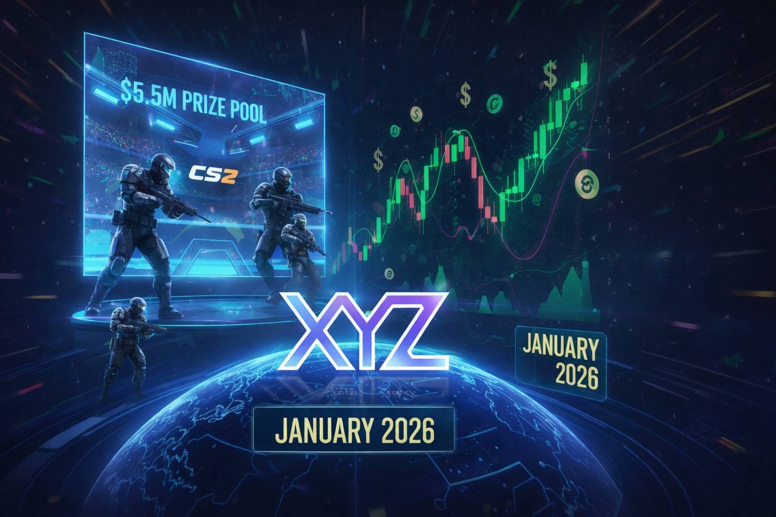 XYZVerse Gears Up for January 2026 Debut on Exchanges Post-$15M Presale and Announcement of 5.5 Million CS2 League