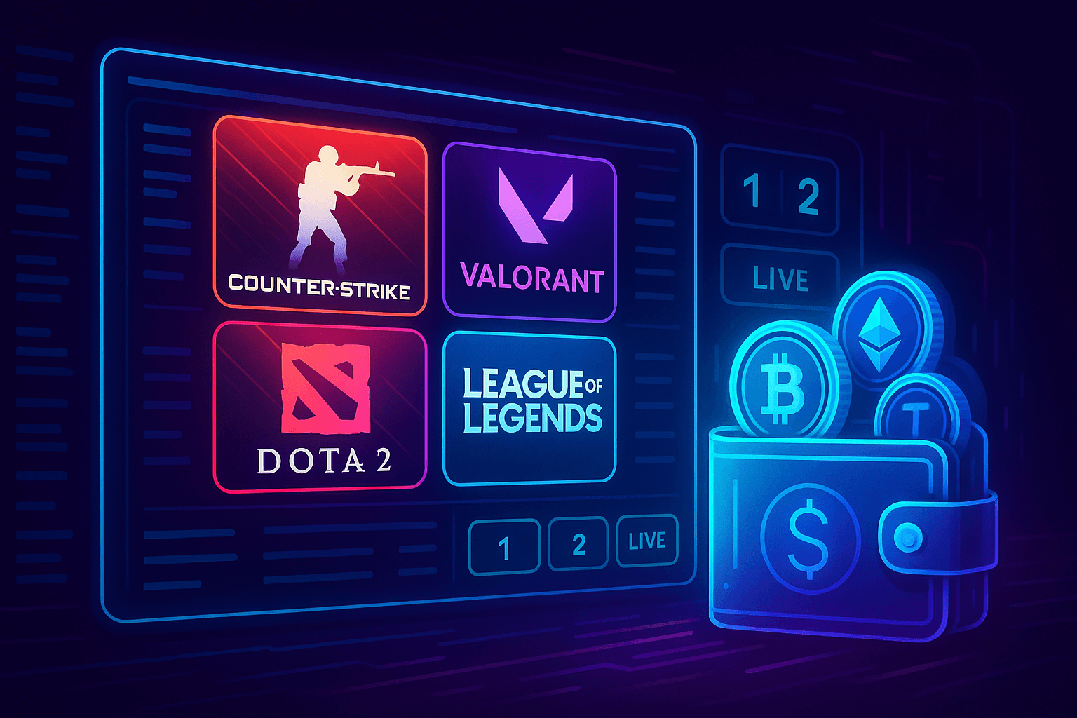 Best Esports Games for Betting in 2025: CS2, Valorant, Dota 2, and More
