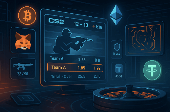 Bet on CS2 With Crypto in 2025 — These Sites Make It Dead Simple