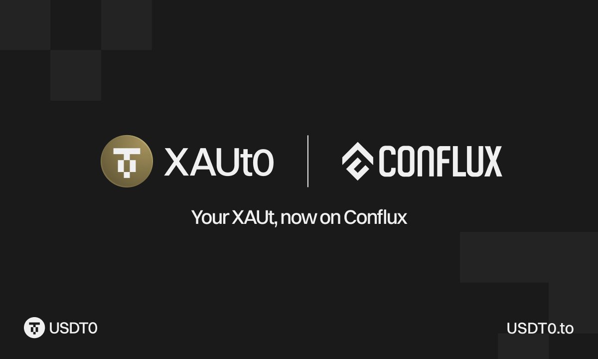 XAUt0 Launches on Conflux, Bringing Omnichain Tokenized Gold to Asia’s Blockchain Hub