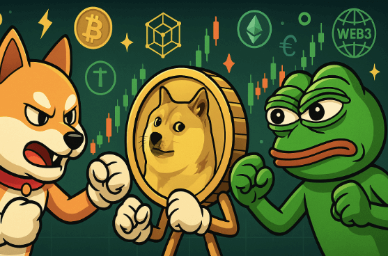Meme Coin Mania: Shiba Inu (SHIB) vs. Dogecoin (DOGE) vs. Pepe Coin (PEPE)