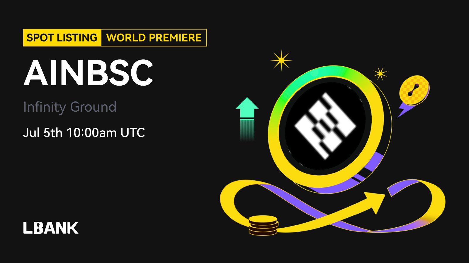 Infinity Ground (AINBSC) Will Soon Be Available for Trading on LBank Exchange