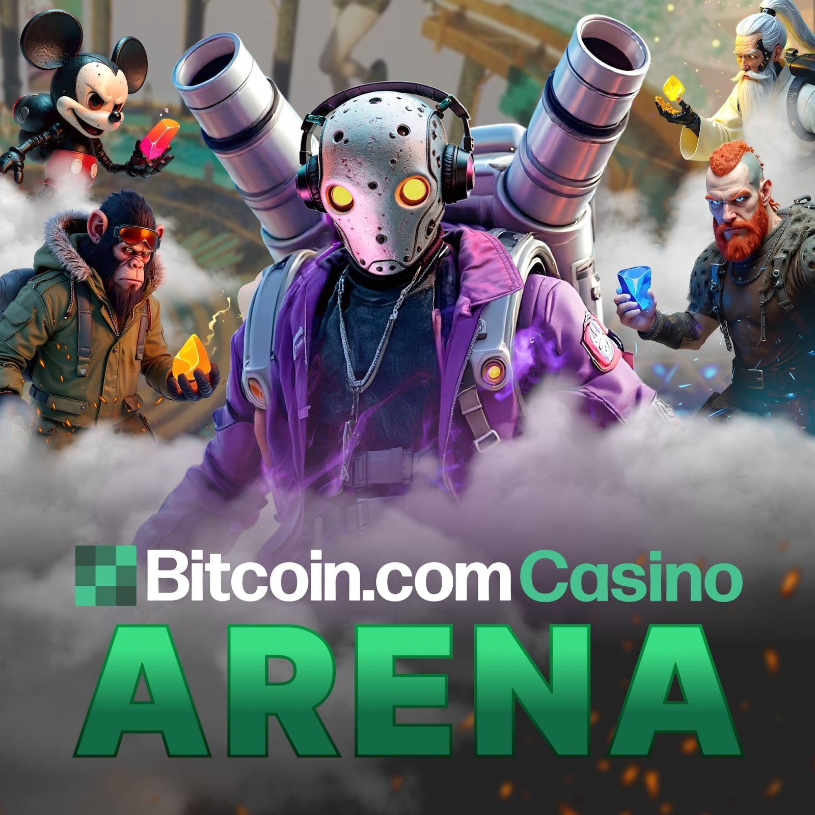 Bitcoin.com Casino Introduces a Bitcoin Arena Cash Tournament