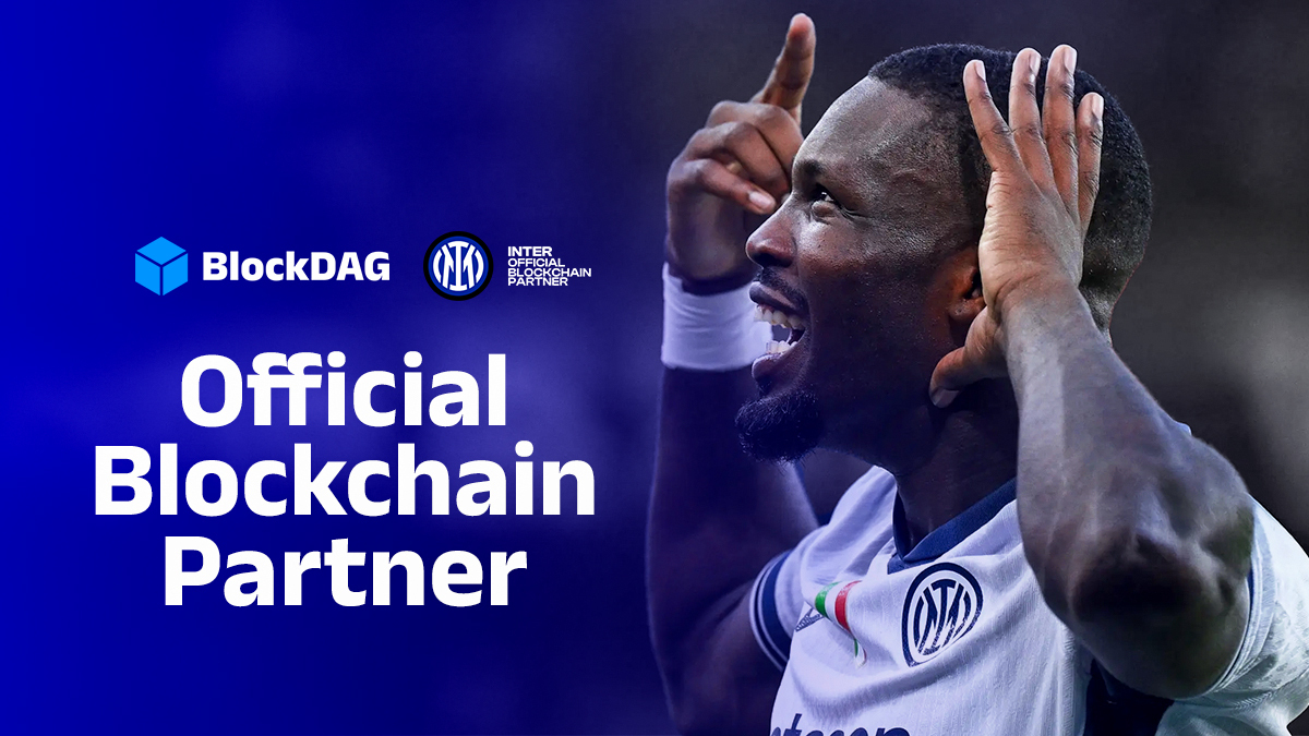 Inter Milan’s Blockchain Partner, BlockDAG - Among the Top Crypto Coins Right Now With $375M Raised