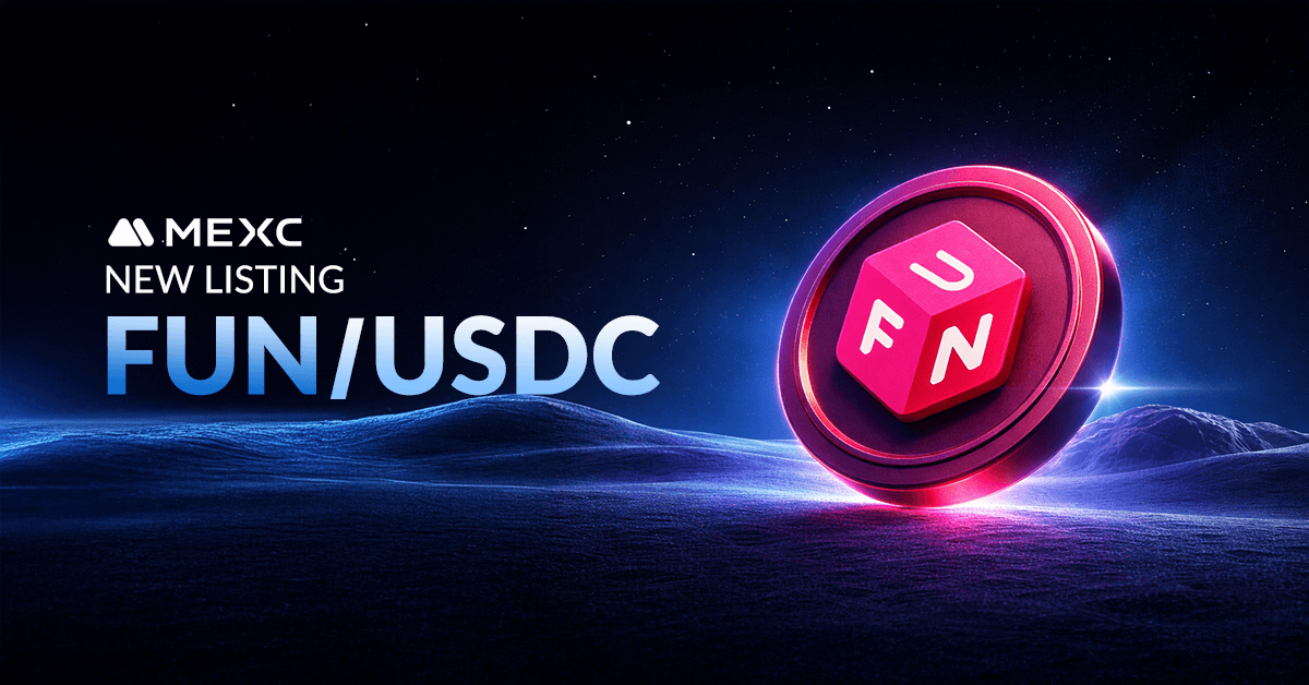 New $FUN/USDC Pair Goes Live on MEXC With Zero Fees