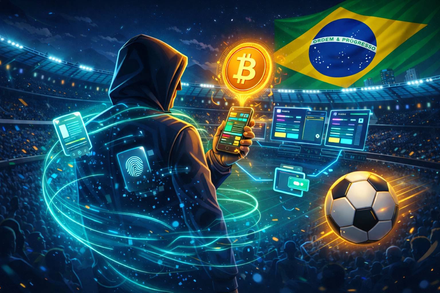 Where to Bet on Football with Bitcoin in Brazil Anonymously