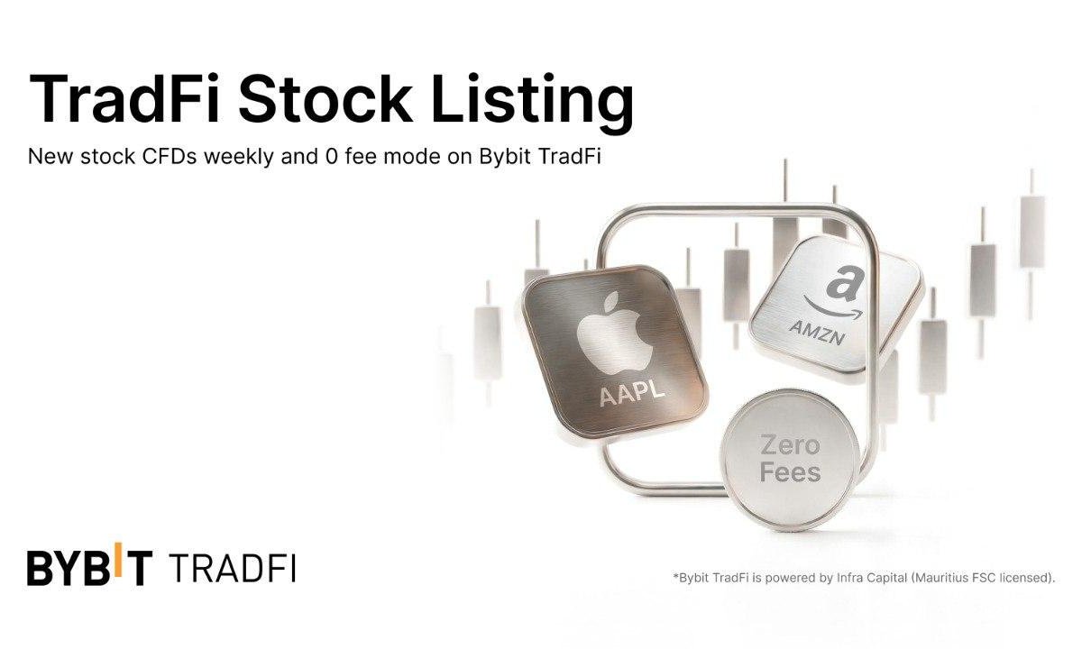 Bybit TradFi Stock Festival Brings Wall Street to Crypto Traders, Expanding Stock CFDs in 2026