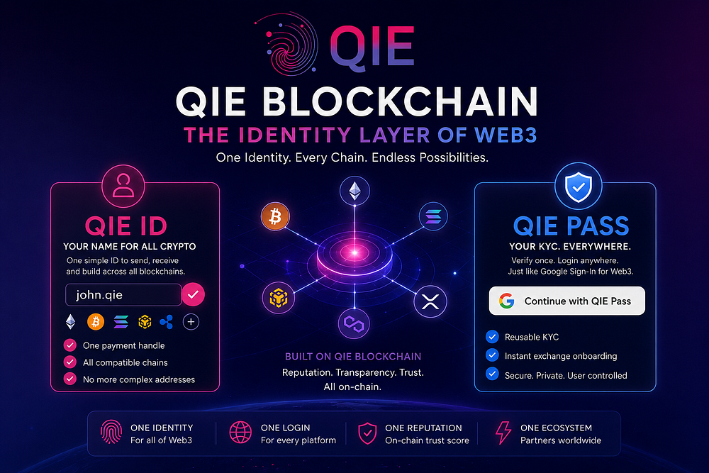 QIE Blockchain: The Identity Layer of Web3