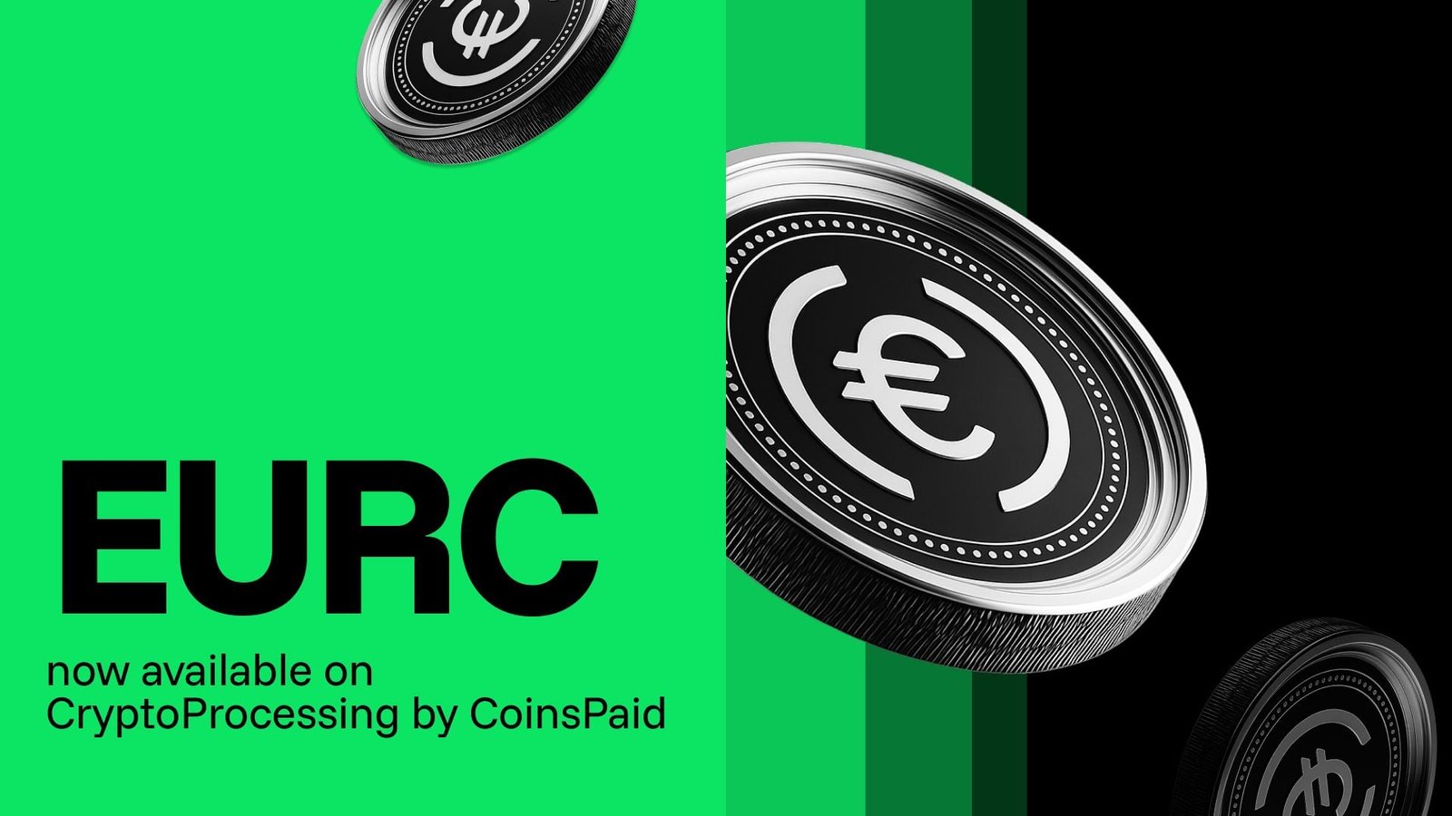 CryptoProcessing by CoinsPaid Launches EURC Support on Ethereum, Solana, and Base