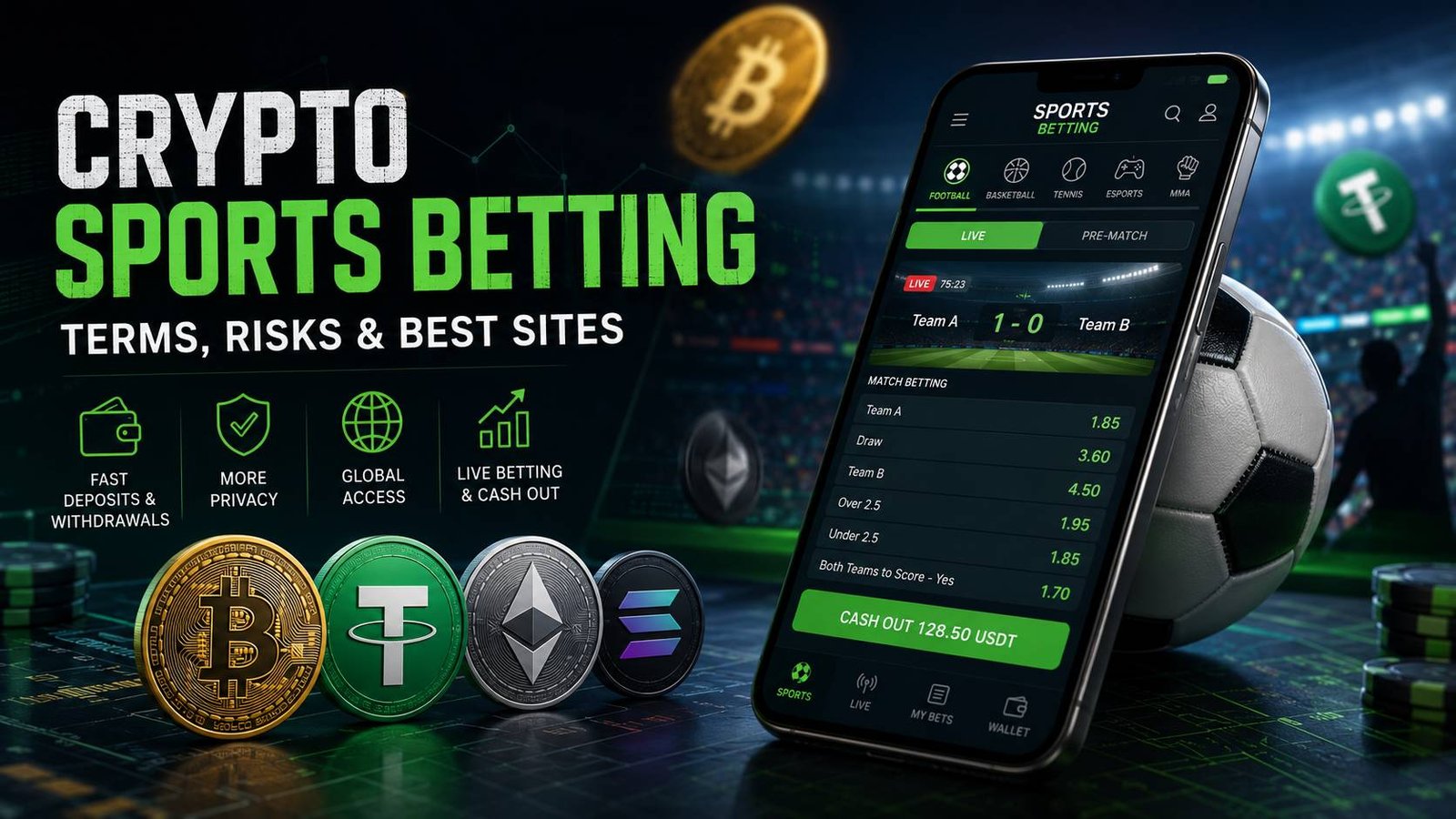 How to Bet on Sports With Crypto Without Getting Burned
