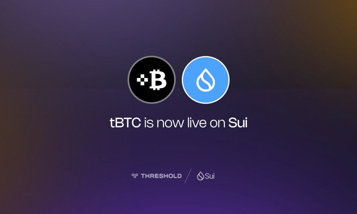 Threshold Network's tBTC is  Now live on Sui: Ushering in a new era for Bitcoin DeFi