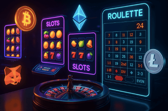 Best Crypto Casinos for Roulette and Slots [Bonuses and Free Spins]