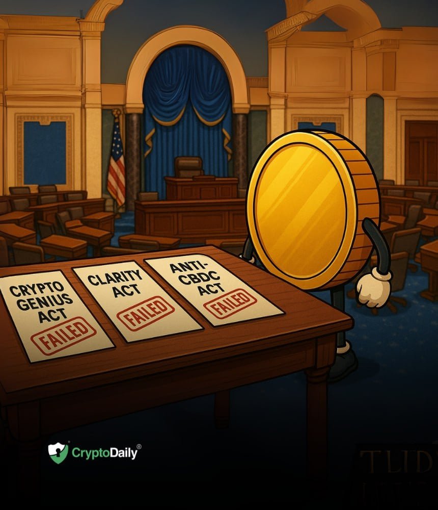 Crypto Week Crashes: Congress Fumbles Trump’s Digital Dream