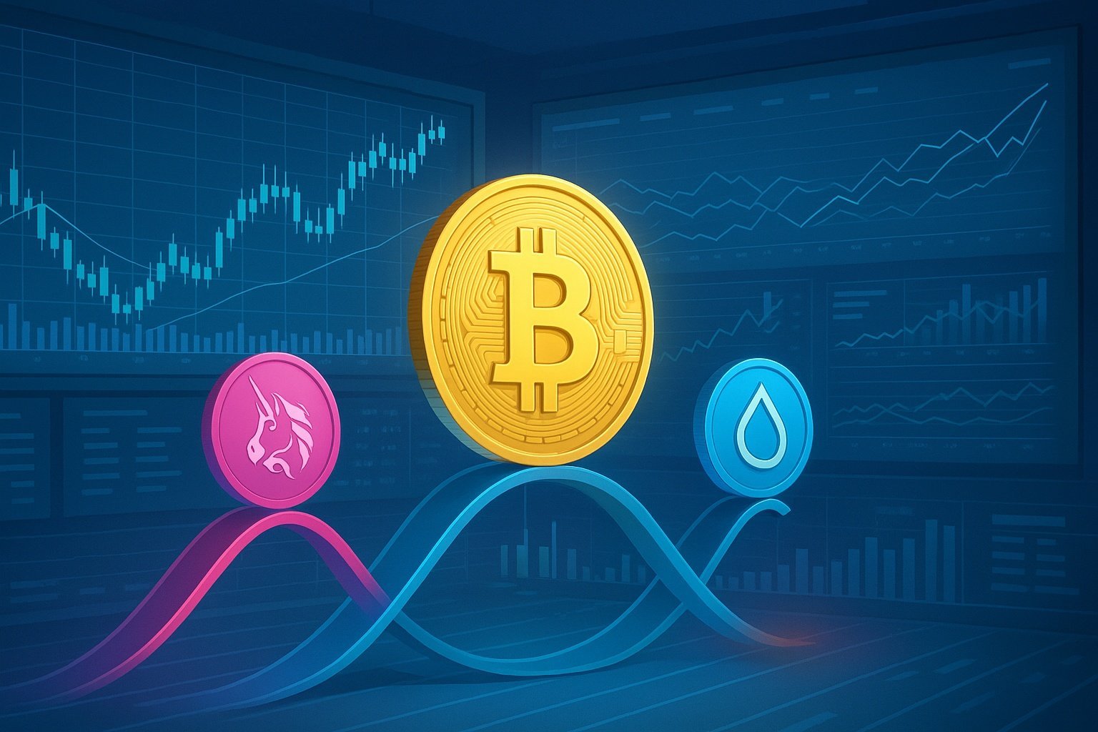 Weekly Crypto Forecast: BTC Holds Steady While UNI and SUI Outperform