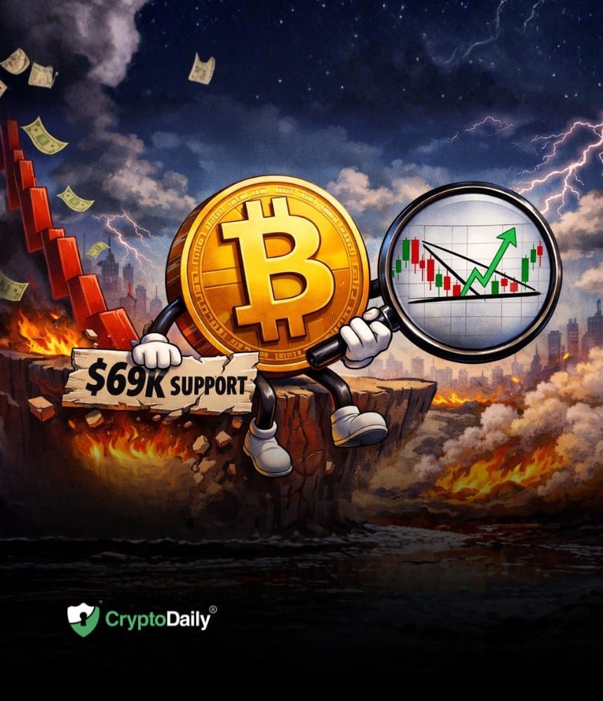 Bitcoin Dips Below $69K Support Again: Emerging Breakout Pattern Signals Reversal? – BTC TA February 16, 2026
