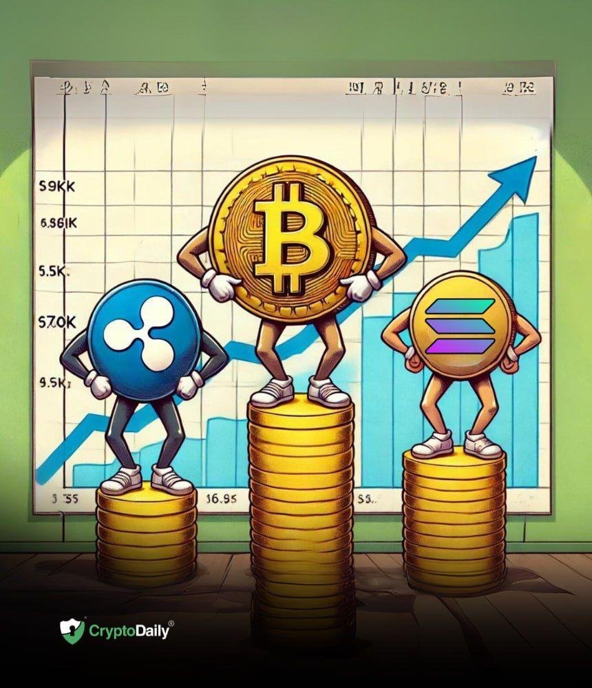 Bitcoin Nears $70K, Ripple (XRP) and Solana (SOL) Show Growth Last Month - What About Other Promising Coins?